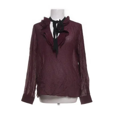 Blus (Lila, Svart) från Reiss Polyester, Silke, Viskos