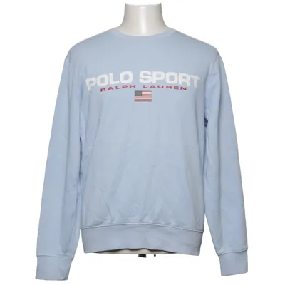 Sweatshirt (Bleu) de Polo Sport Ralph Lauren Coton, Polyester recyclé