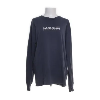 Langærmet t-shirt (Blå) fra Napapijri