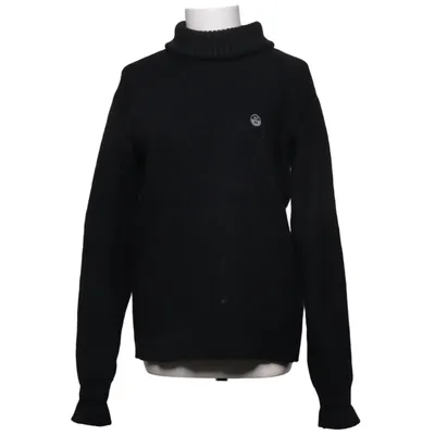 Rollkragenpullover (Schwarz) von North Sails Wolle