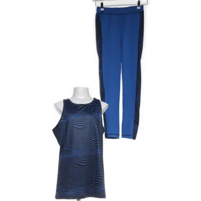 Sportswear set (Black, Blue) from Bonprix Collection Polyester, Elastane