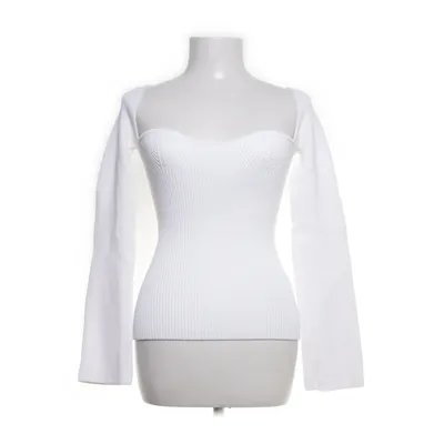 Sweater (White) from Pixie Market Nylon, Viscose