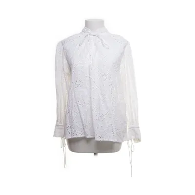 Pussy bow blouse (White) from Ravn Ravn Cotton, Viscose