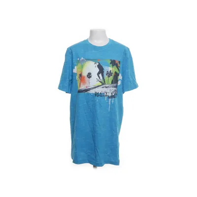 T-shirt (Blue) from Skate Nation Cotton, Polyester