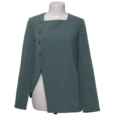 Blazer (Grøn) fra Mathilde Gøhler x NA-KD Elastan, Polyester, Viscose