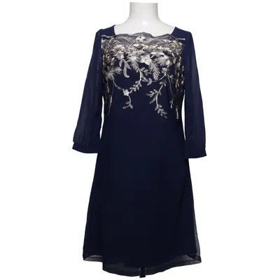Dress (Blue, Gold) from Little Mistress Elastane, Polyester