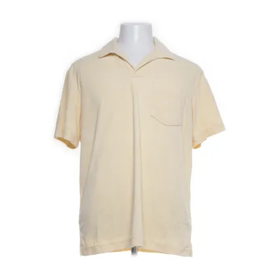 Poloshirt (Geel) van H&M Man Katoen, Polyester
