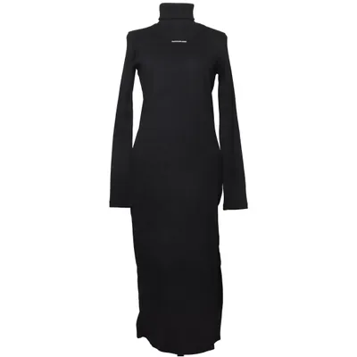 Turtleneck kjole (Sort) fra Calvin Klein Jeans Bomuld, Elastan