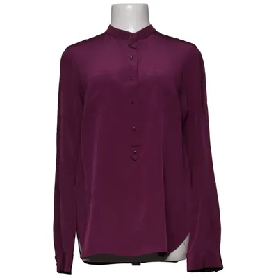 Blouse (Lila) van Vanessabruno Zijde