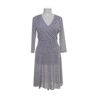 Jurk (Blauw, Wit, Meerkleurig) van Ilse Jacobsen Elastaan, Polyester