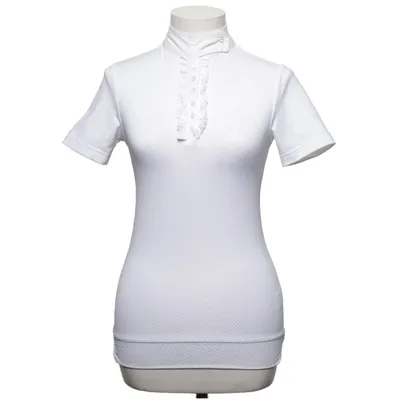 Pikétröja (Vit) från CRW Exclusive Elastan, Polyester