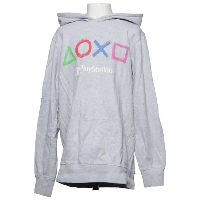 Sweat à capuche (Gris) de Playstation Coton biologique