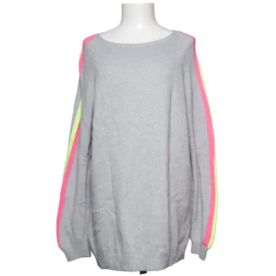 Pull-over (Gris, Rose, Jaune) de Zwillingsherz Cachemire, Polyamide, Viscose, Laine