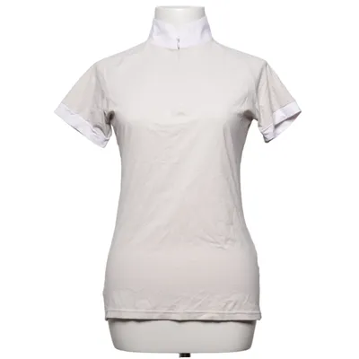 Sports top (Beige, White) from Jacson Equestrian Elastane, Polyamide
