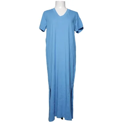 Robe longue (Bleu) de Kaffe Coton, Élasthane
