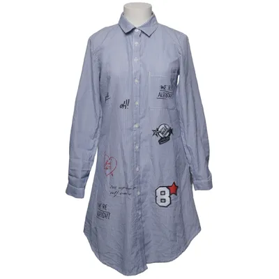 Skjortklänning (Blå, Vit, Flerfärgad) från Collezione Bomull, Polyester