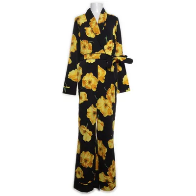 Byxdress (Svart, Gul, Flerfärgad) från Bik Bok Polyester