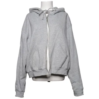 Huvtröja (AILIN ZIP SWEATSHIRT) från Weekday Bomull, Viskos