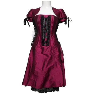Cocktail dress (Purple, Black) from Corset Story Cotton