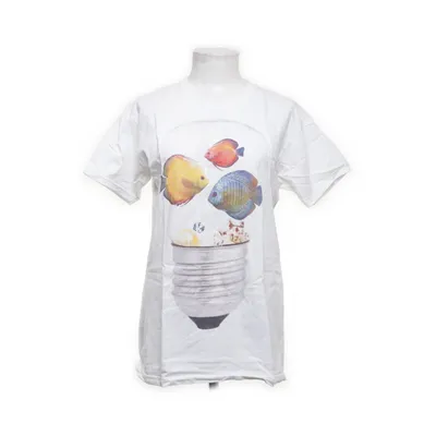 T-shirt (Vit) från Fruit of the Loom Bomull