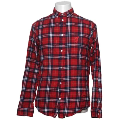 Chemise en flanelle (Rouge, Bleu, Blanc) de LFC Coton