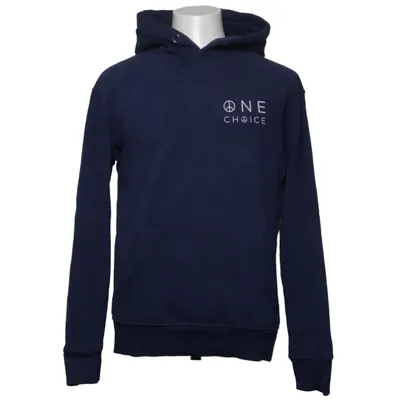 Capuchon sweater (Blauw) van Anthem Organisch katoen, Gerecycled polyester