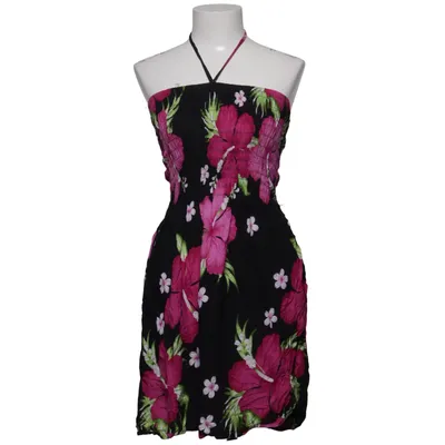 Robe dos-nu (Noir, Rose) de Maza Viscose