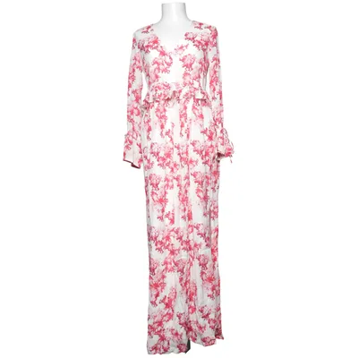 Maxi jurk (Wit, Rood, Meerkleurig) van Notes du Nord Polyester, Zijde, Viscose