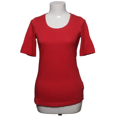 T-shirt (Rood) van Tom Tailor Katoen, Elastaan