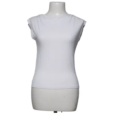 Top (Hvid) fra Lager 157 Elastan, Viscose