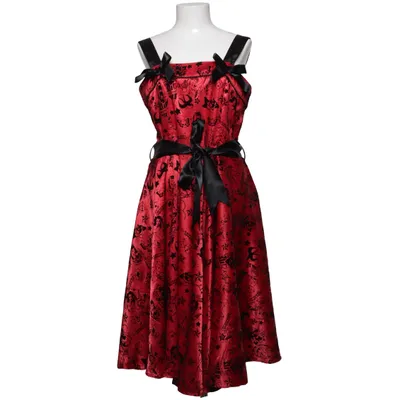 Klänning (Röd, Svart) från Hell Bunny Vixen Polyester