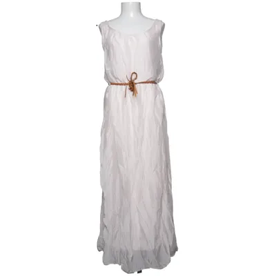 Robe longue (Blanc) de Julia Wang Élasthane, Viscose