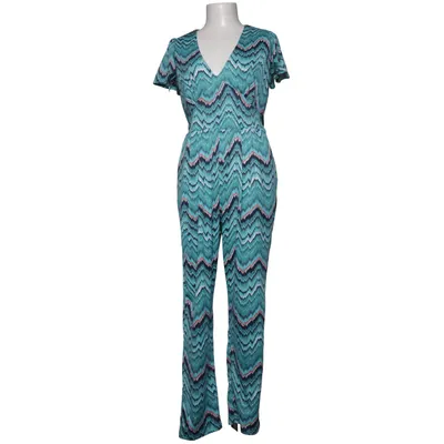 Jumpsuit (Blauw, Meerkleurig) van Usco Elastaan, Polyester
