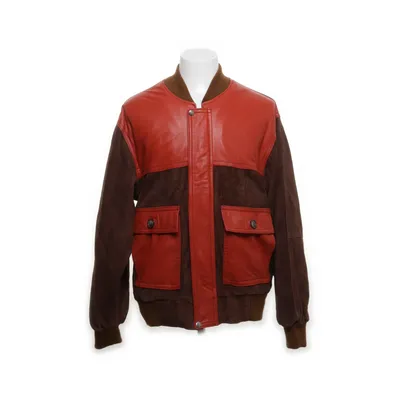 Leather jacket (Brown, Red) from Echt Leder