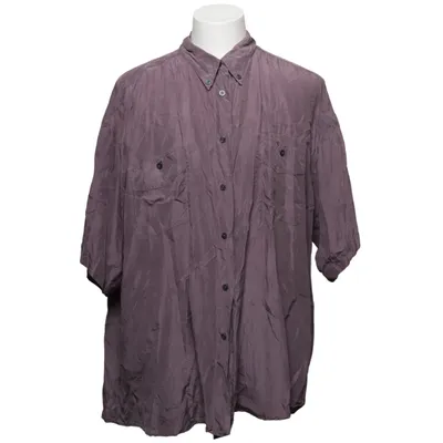 Korte mouwen shirt (Lila) van Camargue Zijde