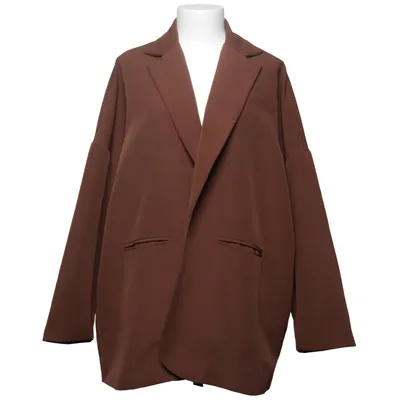Blazer (Brun) fra PrettyLittleThing Elastan, Polyester