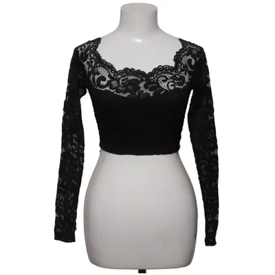Crop top (Off Shoulder Lace Top) från NLY One Elastan, Polyamid, Polyester