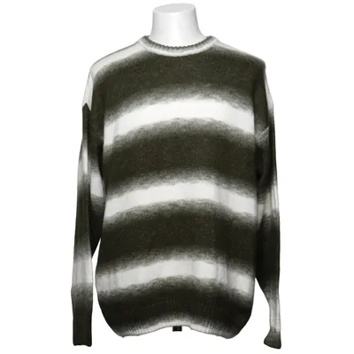 Strickpullover (Grün, Weiß) von New Look Men Acryl, Recyceltes Polyester