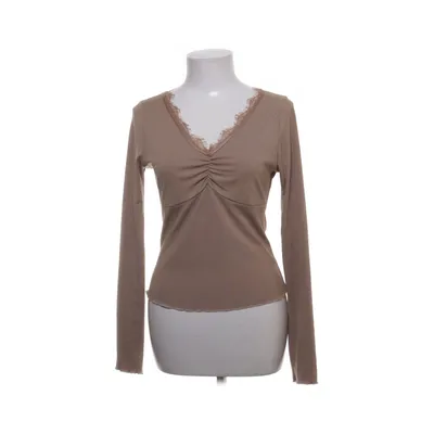 Topp (Beige) från Shein Elastan, Polyester