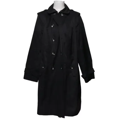 Trench coat (Black) from Collection Debenhams Cotton, Polyester