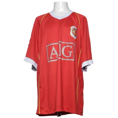 Fodboldtrøje (Rød, Hvid, Gul) fra Manchester United