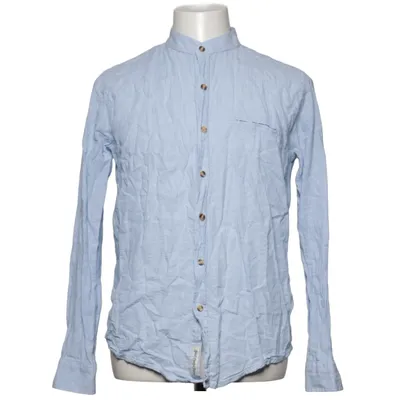Chemise (Bleu) de Skill Coton, Lin