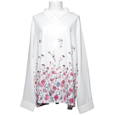 Bluse (Hvid, Flerfarvet) fra Tendency