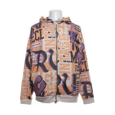 Capuchon sweater (Oranje, Meerkleurig) van Reclaimed Vintage Polyester, Elastaan, Katoen
