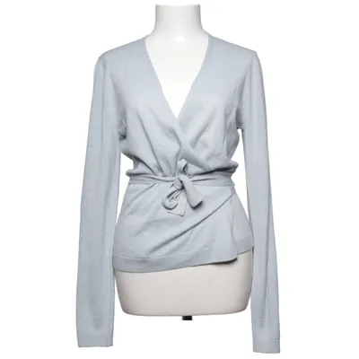 Cardigan cache-cœur (Gris) de FFC Cachemire, Polyamide, Laine