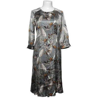 Robe (Gris, Multicolore) de PBO Élasthane, Soie, Viscose