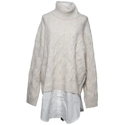 Turtleneck (Beige) from Gina Benotti Acrylic, Cotton, Polyester, Wool