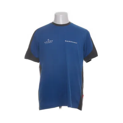 T-shirt (Blauw, Grijs) van Hakro Katoen, Polyester