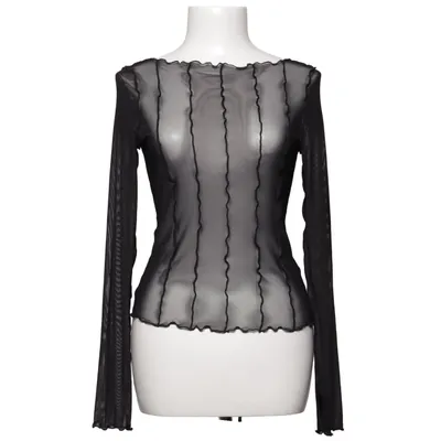 Topp (Svart) från Monki Elastan, Polyester