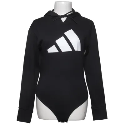 Huvtröja (Svart, Vit) från Adidas Återvunnen bomull, Återvunnen polyester